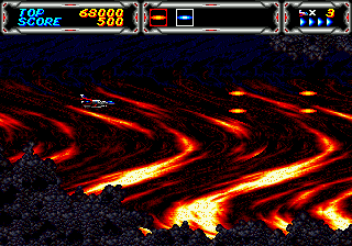 Thunder Force III (Japan, USA) In game screenshot